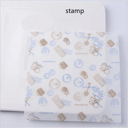 50pcs bento wax paper