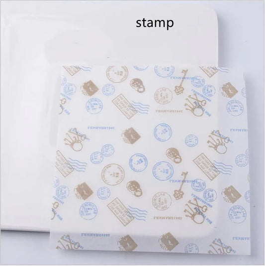 50pcs bento wax paper