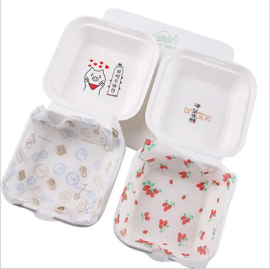 50pcs bento wax paper