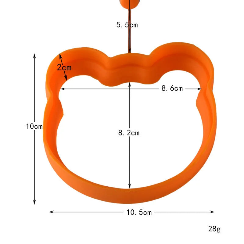 Pancake maker silicone mold