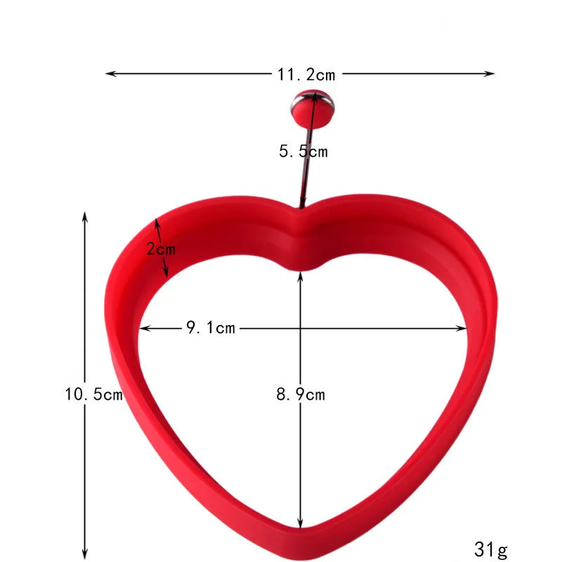 Pancake maker silicone mold
