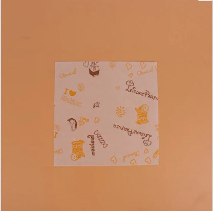 50pcs bento wax paper