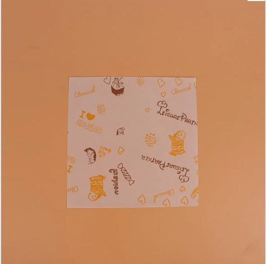 50pcs bento wax paper