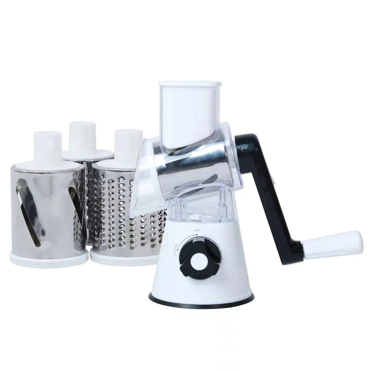 Hand-Cranked Vegetable Slicer