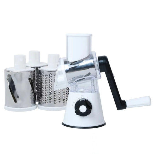 Hand-Cranked Vegetable Slicer