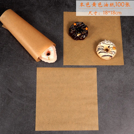 50pcs bento wax paper