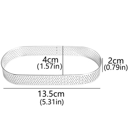 Perforated tart ring