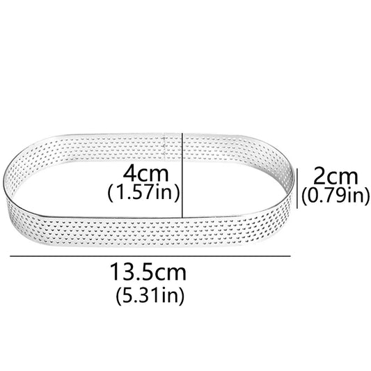 Perforated tart ring