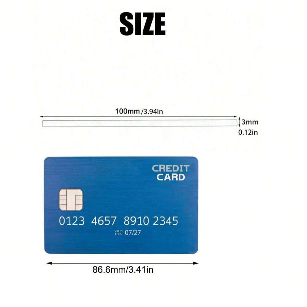 Hollow plastic lollipop sticks