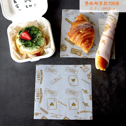 50pcs bento wax paper