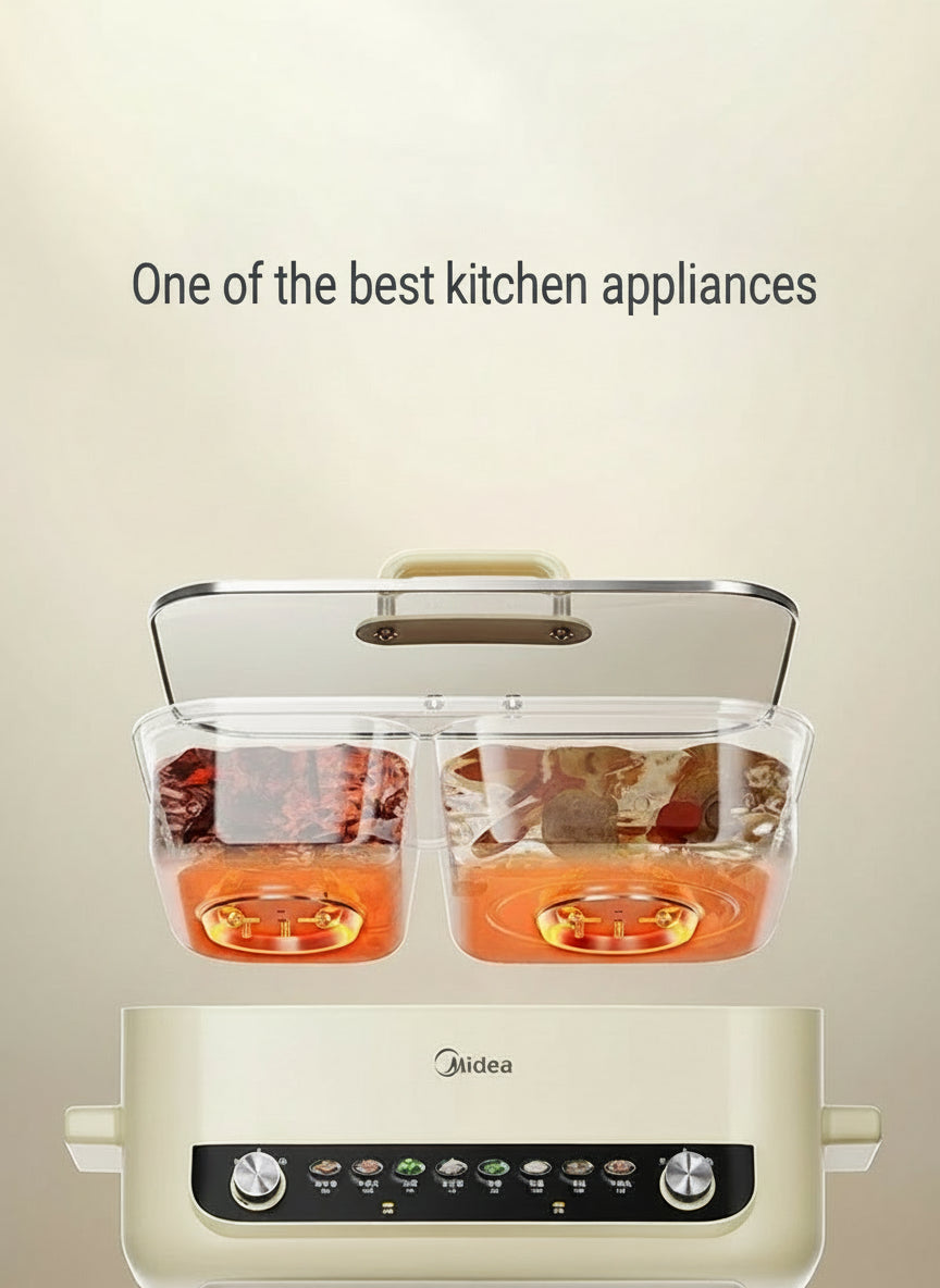 Midea Mandarin Duck hot pot