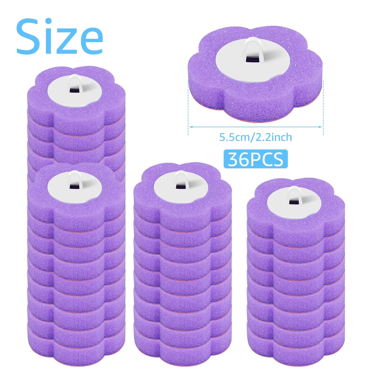 Toilet brush with replacement heads