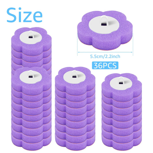 Toilet brush with replacement heads