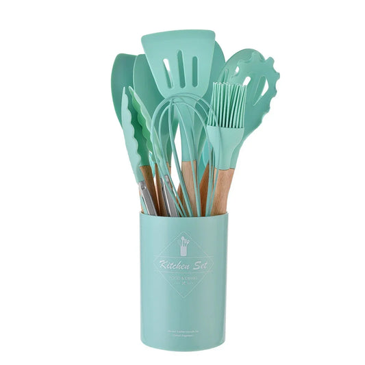 Silicone kitchen utensils
