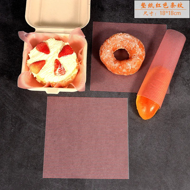 50pcs bento wax paper