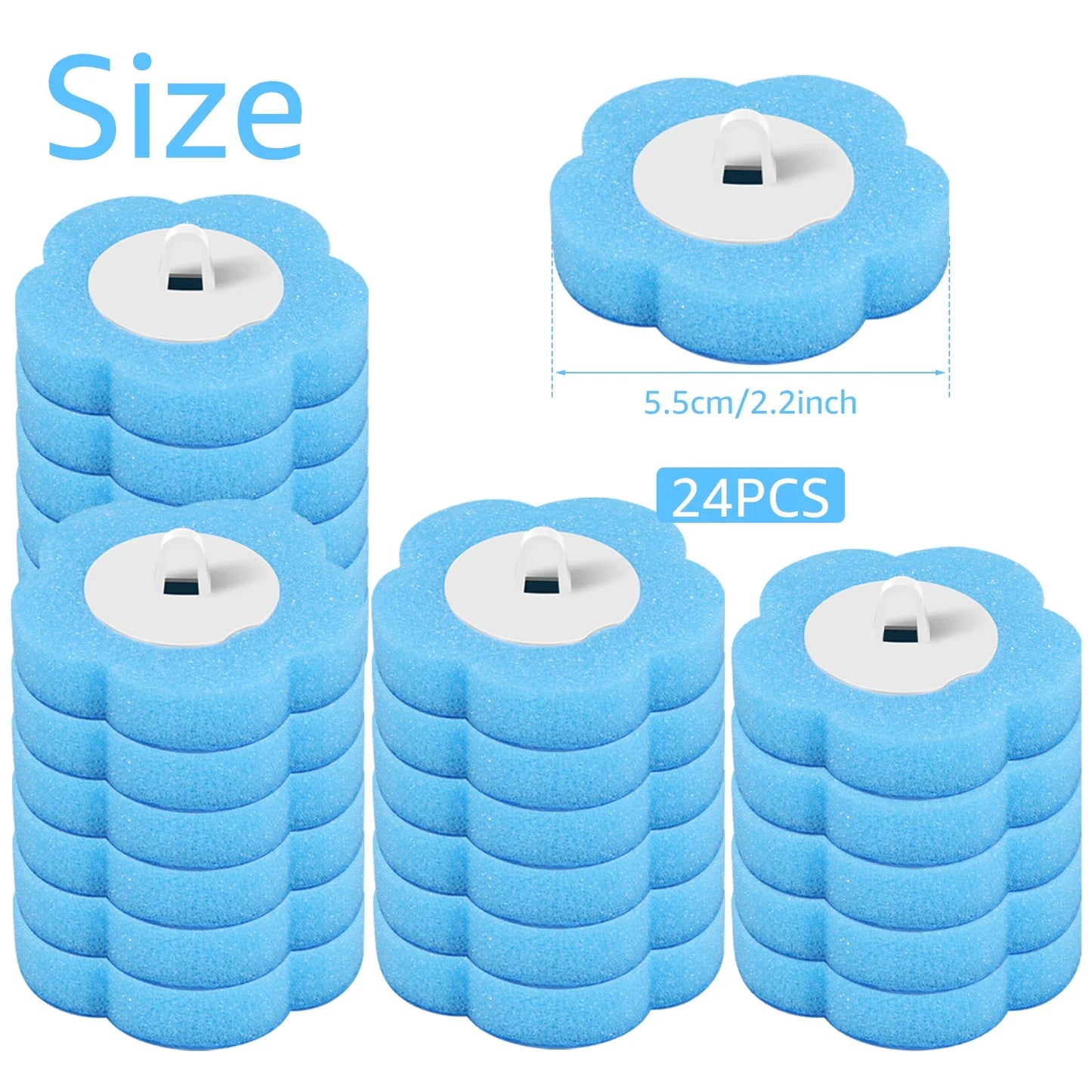 Toilet brush with replacement heads