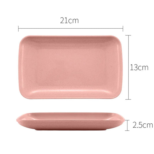 Wheat Straw Melamine Plate