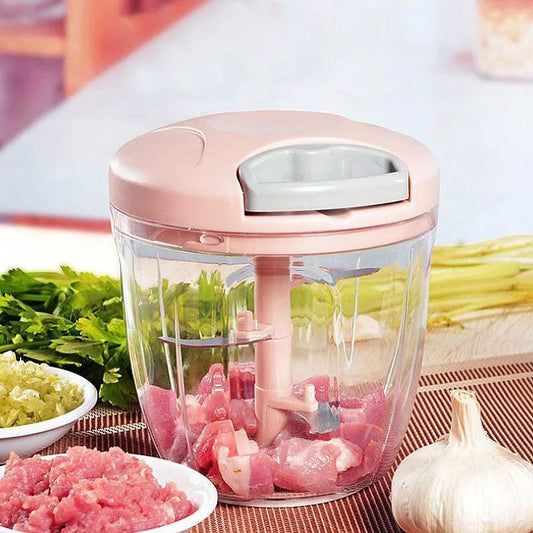 Manual meat mincer