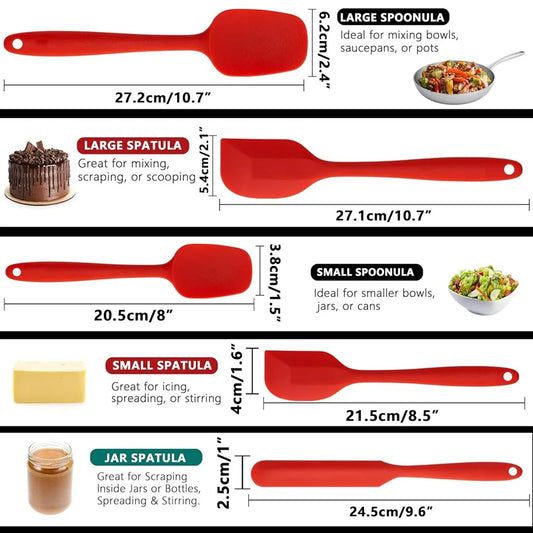 Silicone Spatula Set