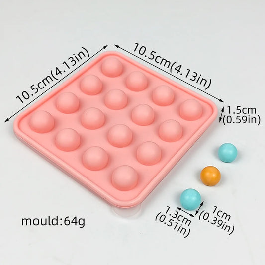 Silicone chocolate mold