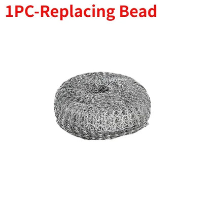 Stainless steel pot brush