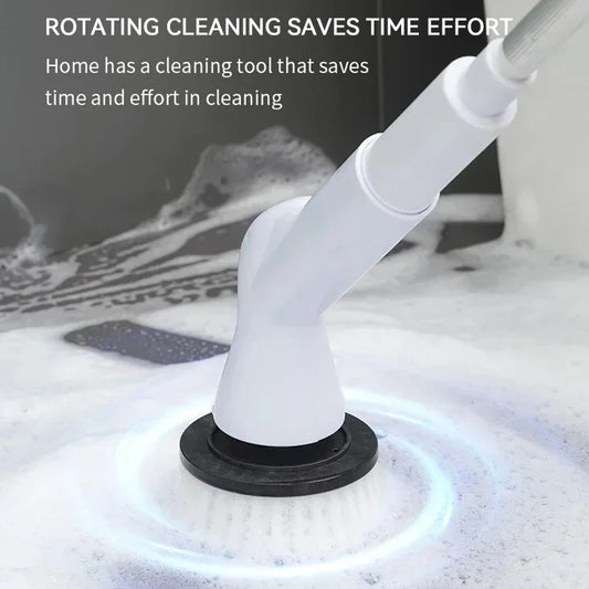 6-in-1 electric cleaning brush