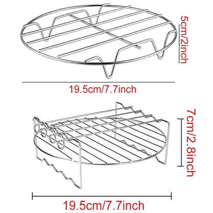 Air fryer baking rack