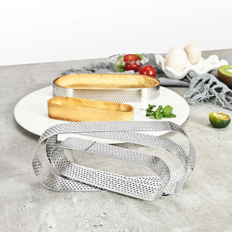 Perforated tart ring