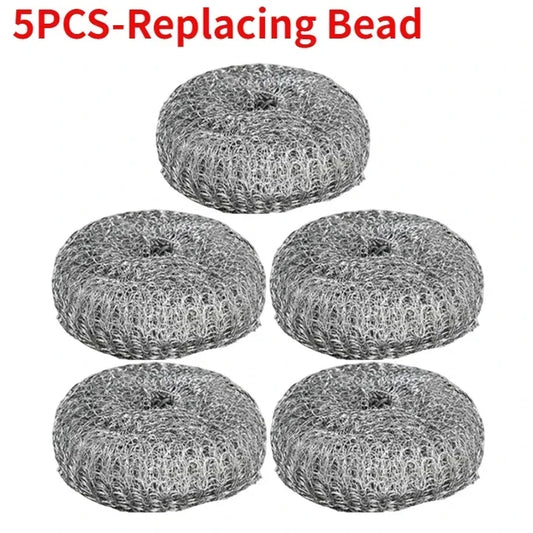 Stainless steel pot brush