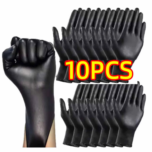 Black Nitrile Disposable Gloves