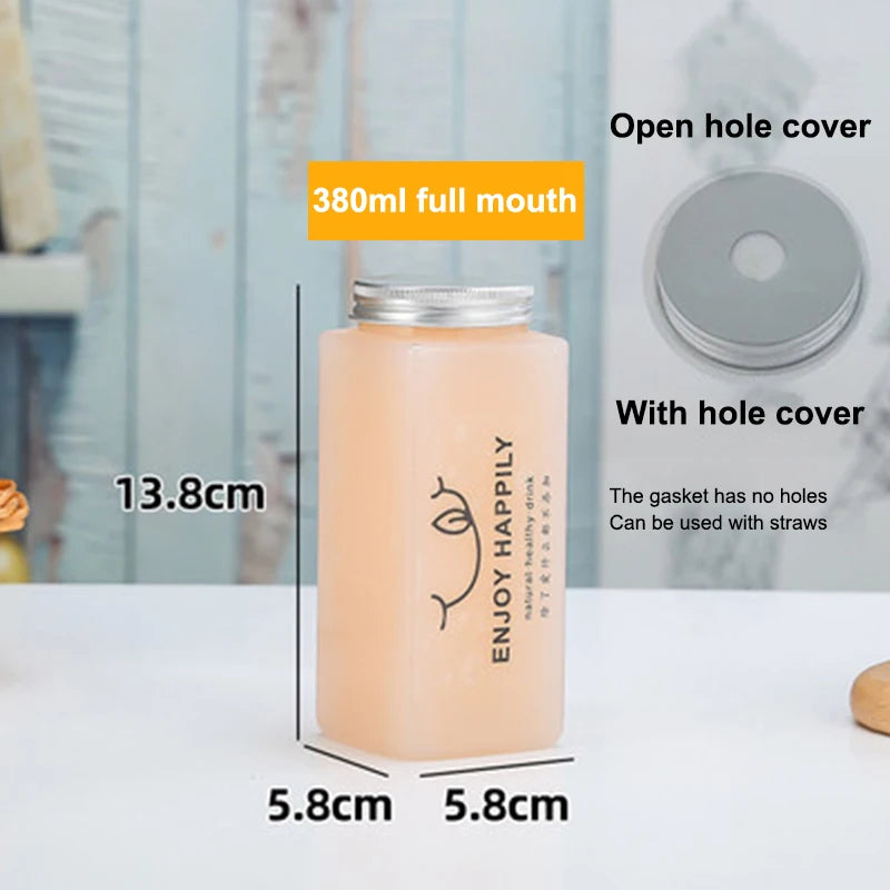 Portable beverage bottle