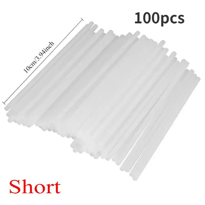 Hollow plastic lollipop sticks