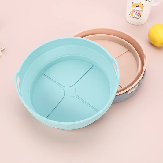 Foldable silicone air fryer liner