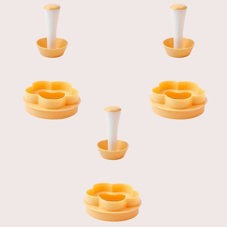 Pastry Dough Tamper & Flower Shaped Cutter