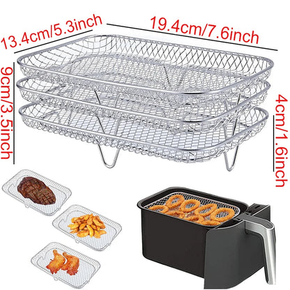 Air fryer baking rack