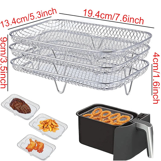 Air fryer baking rack