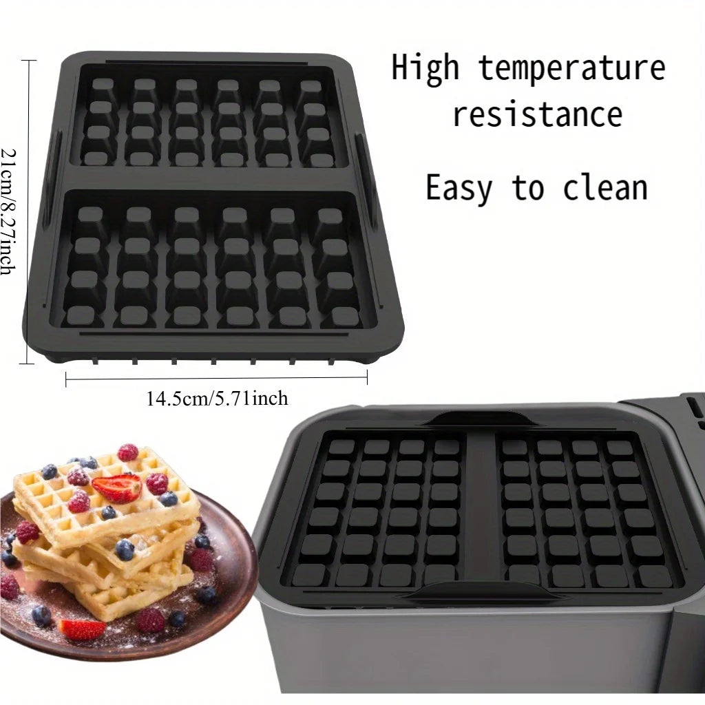 Waffle silicone mold