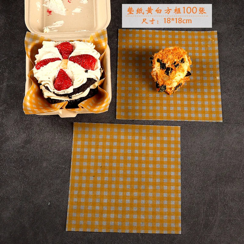 50pcs bento wax paper