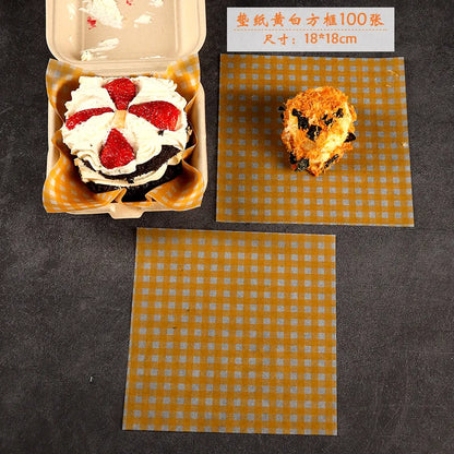 50pcs bento wax paper