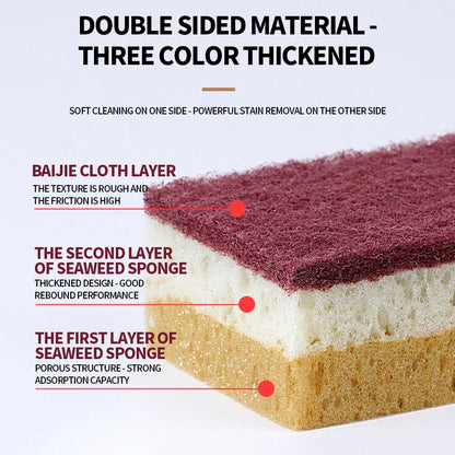 High-Density Kitchen Cleaning Sponge