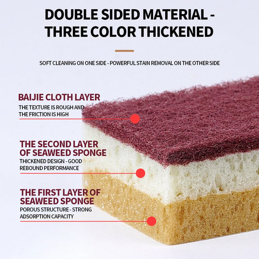 High-Density Kitchen Cleaning Sponge