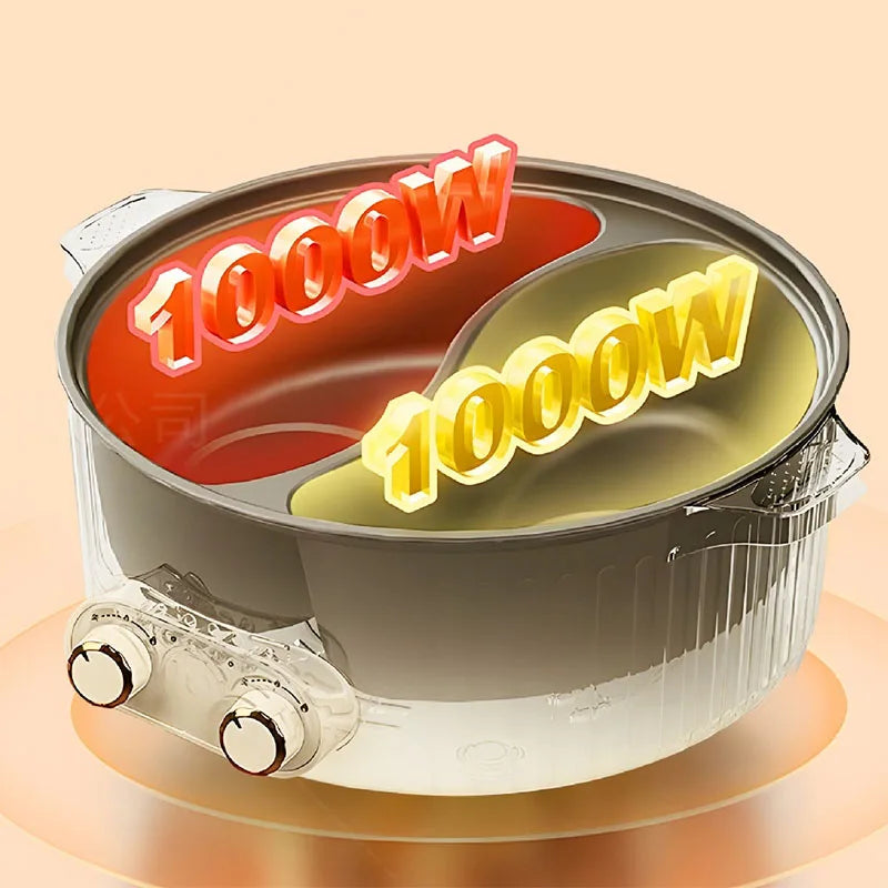 Mandarin duck electric hot pot