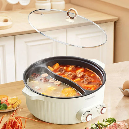 Mandarin duck electric hot pot