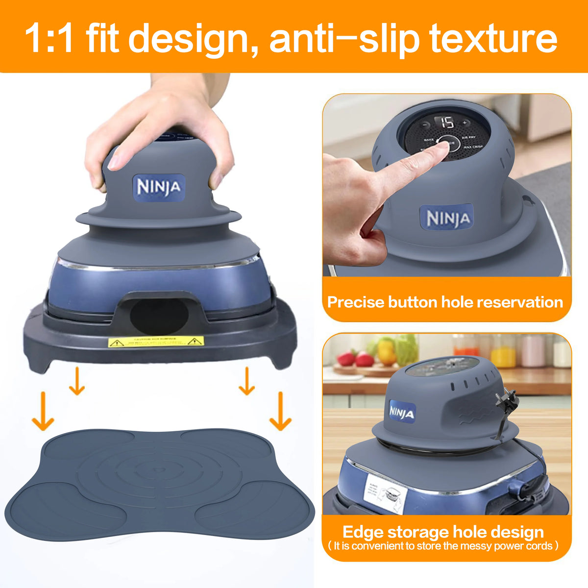 Silicone Protective Cover for Air Fryer