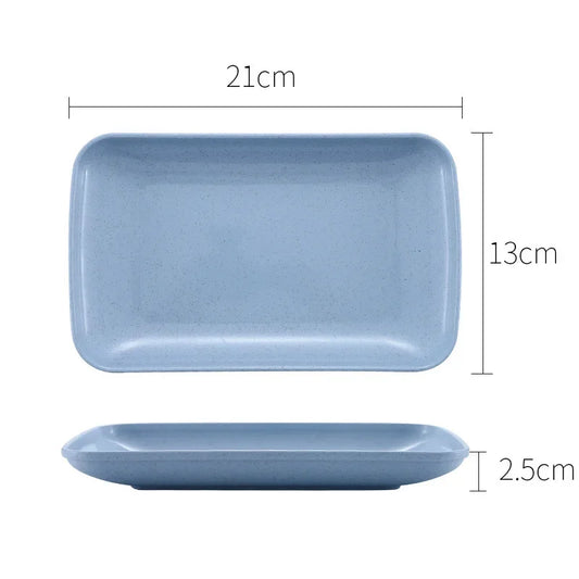 Wheat Straw Melamine Plate