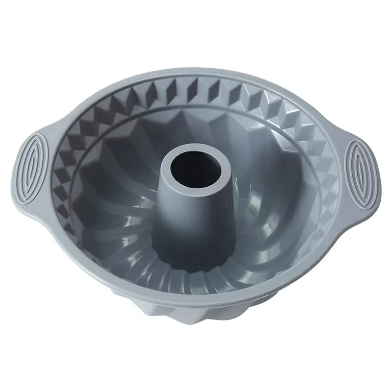 Gray Silicone Cake Pan