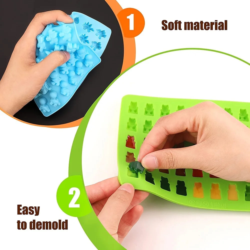 Gummy bear candy mold