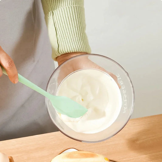 Silicone cream spatula