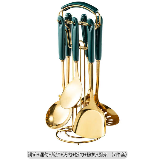 7pcs stainless steel spatula set