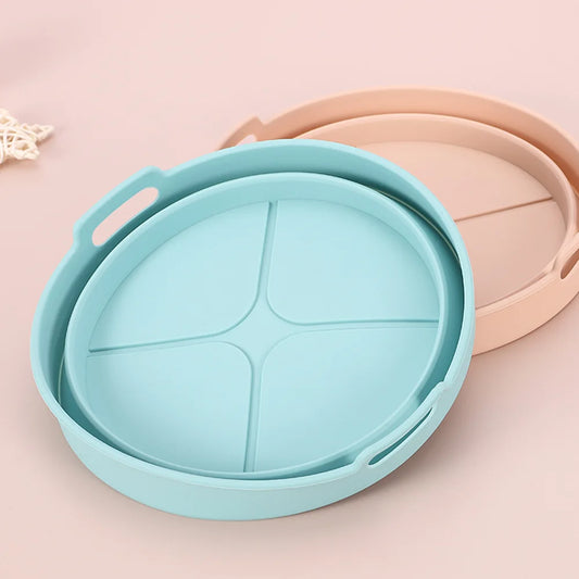 Foldable silicone air fryer liner